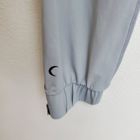 Zyia Active zippered leg gray joggers - Picture 9 of 11